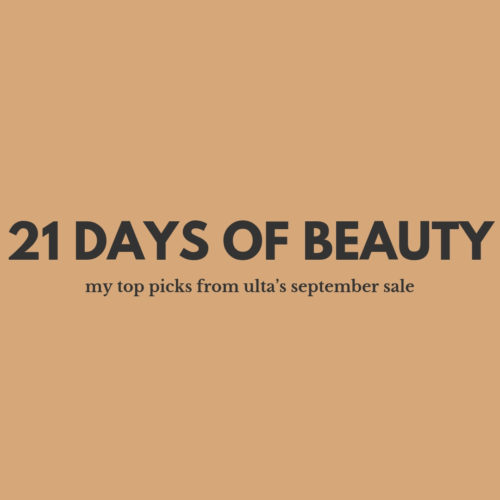 Ulta 21 Days of Beauty Guide