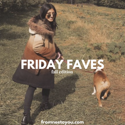 Friday Faves: Fall Edition